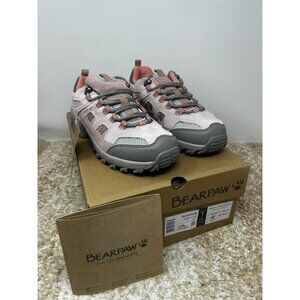 BEARPAW Ridgewood Low Hiker Trail Pail Pink Sneaker Shoes Women’s Size 7
